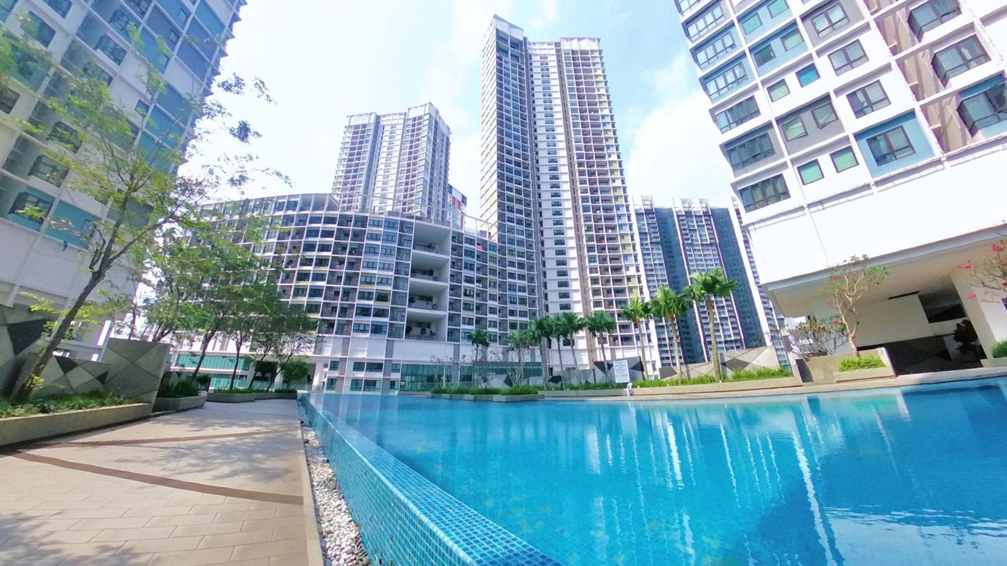 9Pax 2R2B Family Suite, I-City, I-Suite, Hyde, Beside Theme Park, Wifi 50-55" Smart Tv Shah Alam Exterior foto